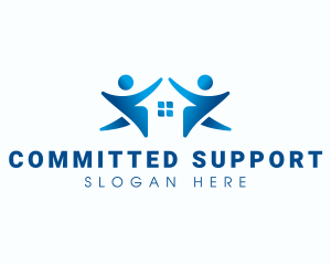 Support Charity Foundation logo design