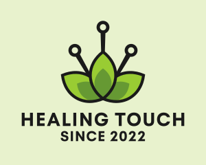 Natural Acupuncture Leaves logo