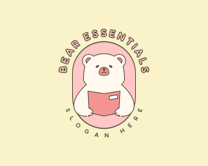 Plush Bear Reading logo design