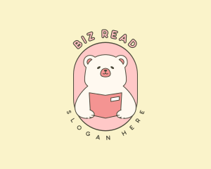 Plush Bear Reading logo design