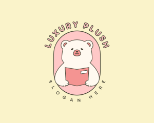 Plush Bear Reading logo design