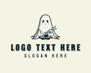 Ghost Sushi Dining logo design