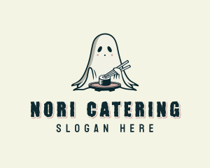 Ghost Sushi Dining logo design