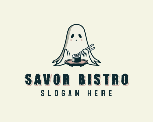 Ghost Sushi Dining logo design