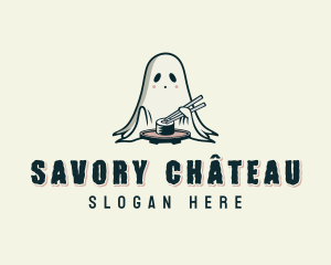 Ghost Sushi Dining logo design