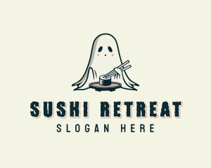 Ghost Sushi Dining logo design