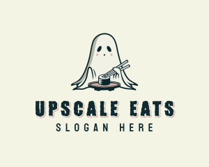 Ghost Sushi Dining logo design