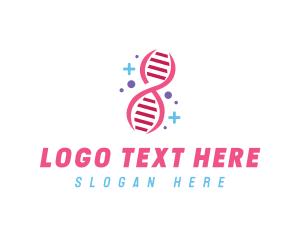 DNA Genetics Science logo