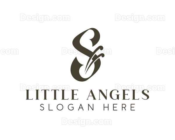 Elegant Letter S Artist Logo