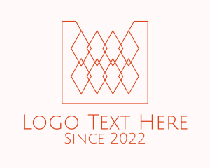 Orange Textile Interior Design  logo