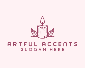 Spa Candlelight Decor  logo design