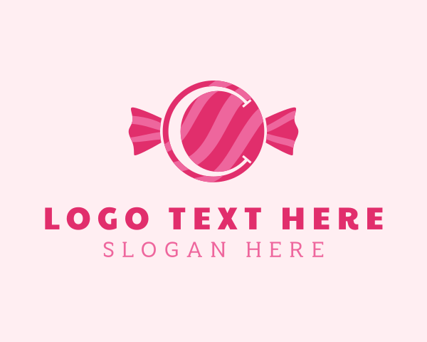 Candy Wrapper logo example 2