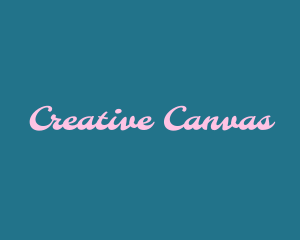 Retro Cursive Business logo