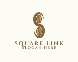 Coffee Cafe Letter S logo design