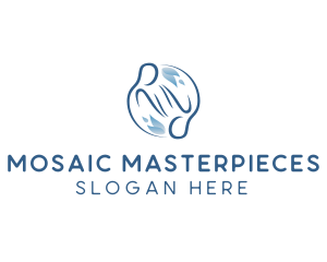 Relaxing Massage Spa logo design