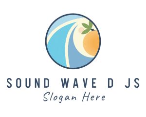 Tropical Summer Wave logo design