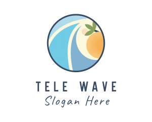 Tropical Summer Wave logo design