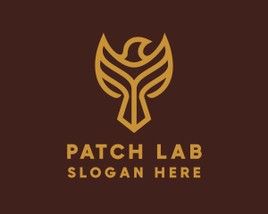 Gold Eagle Bird logo