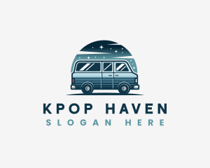 Travel Van Automobile logo design