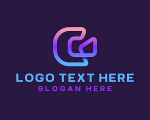 Tech Loop Business Letter G logo