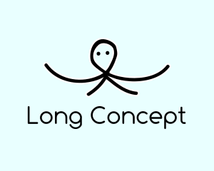 Hand Drawn Octopus logo