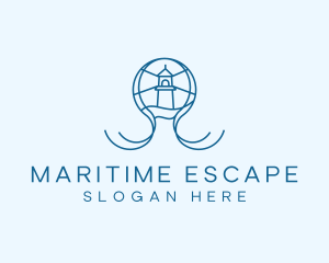 Lighthouse Tower Maritime logo design