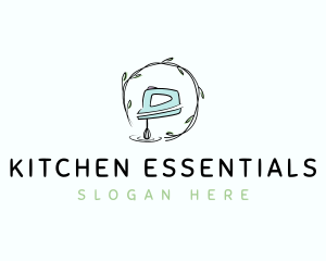 Baking Mixer Kitchen logo design