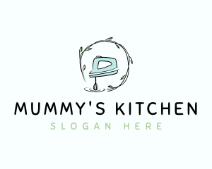 Baking Mixer Kitchen logo design