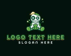 Gaming Voodoo Doll logo design