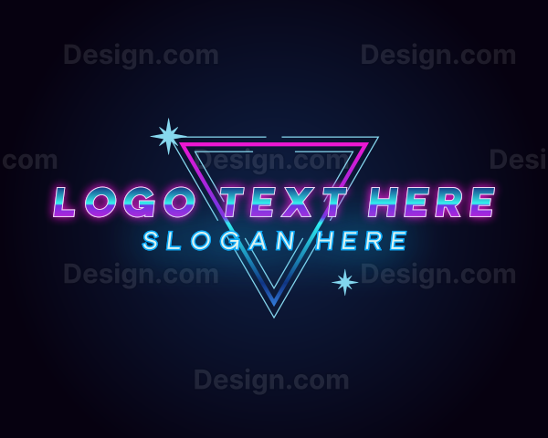 Retro Nightlife Bar Logo