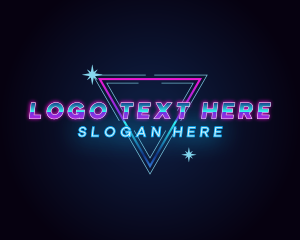 Retro Triangle Nightclub Bar logo