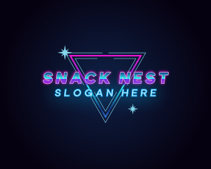 Retro Nightlife Bar logo design