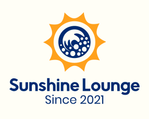 Sun Beach Waves  logo
