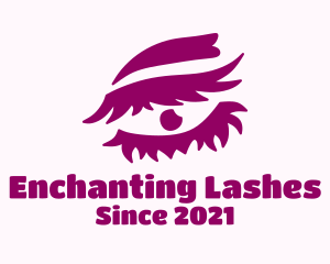 Feather Eyelash Makeup logo