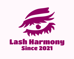 Feather Eyelash Makeup logo