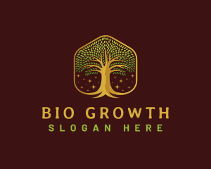 Environment Growth Tree logo design