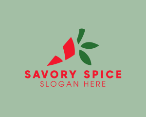 Spicy Chilli Pepper logo design