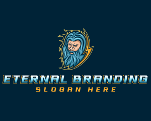 Zeus Thunder God logo
