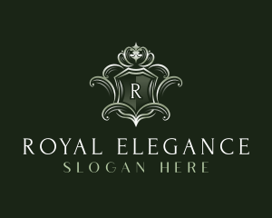 Premium Royal Shield logo design