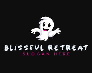 Halloween Ghost Spirit Logo