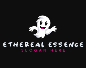 Halloween Ghost Spirit logo