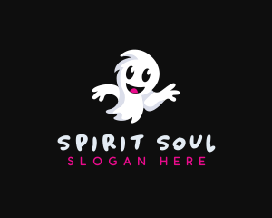 Halloween Ghost Spirit logo