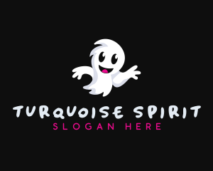 Halloween Ghost Spirit logo