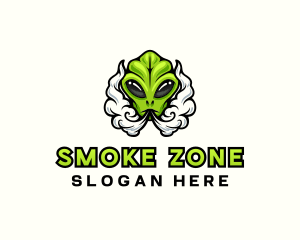 Alien Smoke Gaming logo design