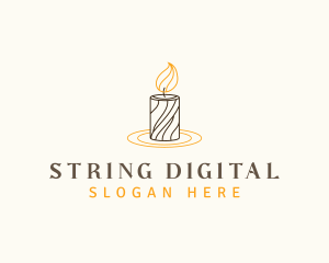 String Candle Light  logo