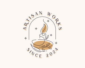 Artisanal Scented Candle logo design