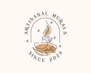 Artisanal Scented Candle logo design