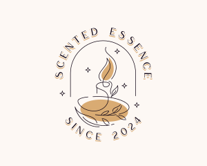 Artisanal Scented Candle logo design