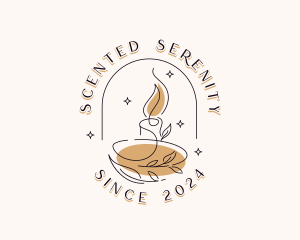 Artisanal Scented Candle logo design