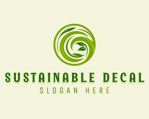 Natural Sustainable Gardening logo design